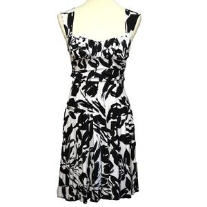 Speeckless Women Size‎ S Dress Pleated Sleeveless Flower Empire Waist Belted